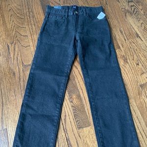 Gap Boys NWT Black Jeans size 10 Stretch Straight